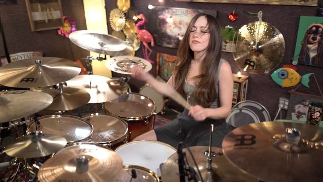 36 CRAZYFISTS - BLOODWORK - DRUM COVER BY MEYTAL COHEN