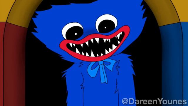 Huggy Wuggy Hunts Player (Poppy Playtime) ANIMATION