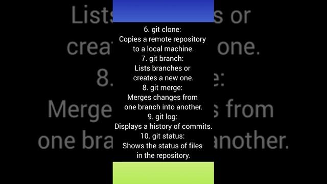 GIT Commands смотреть онлайн