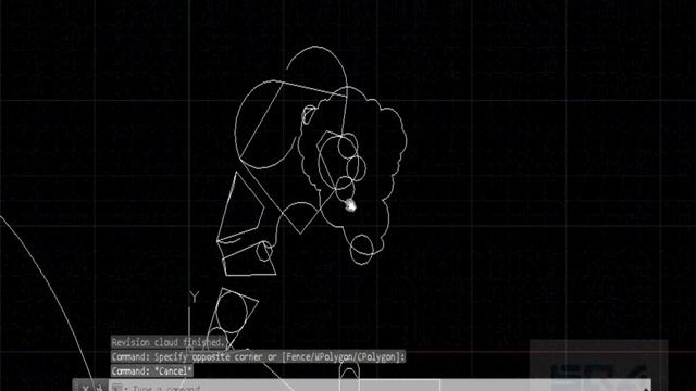 Iniciando Autocad basico 50 - Comando NUBE (CLOUD) смотреть онлайн