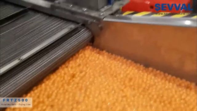 FRTZ500 Frying Line (Kızartma Hattı) خط القلي - Kuruyemiş Fritöz Makinası смотреть онлайн
