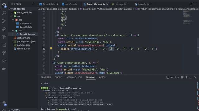 Unit testing with Jest in Typescript (beginner to intermediate). смотреть онлайн