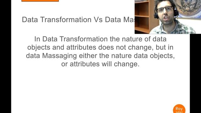 Data Transformation vs Data Massaging смотреть онлайн