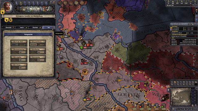 Let's Play Crusader Kings 2: #9 Der lüsterne Hermann von Mecklenburg смотреть онлайн