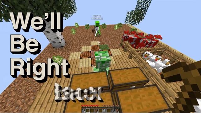 ПРОХОЖДЕНИЕ КАРТЫ ОДИН БЛОК В МАЙНКРАФТ. ОДИН БЛОК ВДВОЁМ!!!#2 смотреть онлайн