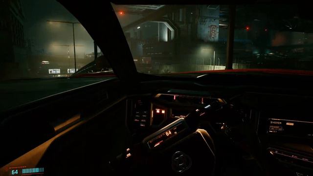 Driving aimlessly in Night City смотреть онлайн