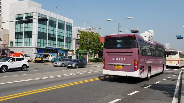대원버스 70번 성남 8755호 NEW BS090 CNG 2017년식 진입영상 PART1 смотреть онлайн