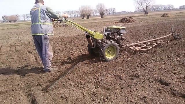 мотоблок боронование смотреть онлайн