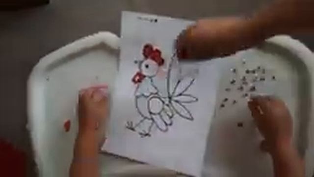 Петушок из пластилина.аппликация смотреть онлайн