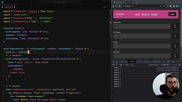[Arabic] React.js, TypeScript, Redux - 46 - DON'T use Index As A Key In React Lists بالعربى смотреть онлайн