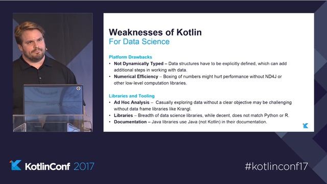 KotlinConf 2017 - Kotlin for Data Science by Thomas Nield смотреть онлайн
