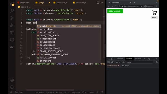 Javascript: Custom event(Nepali) смотреть онлайн