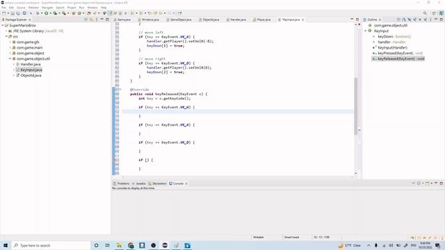 Java Game Programming #10 - Keyboard Input (Part 2) смотреть онлайн