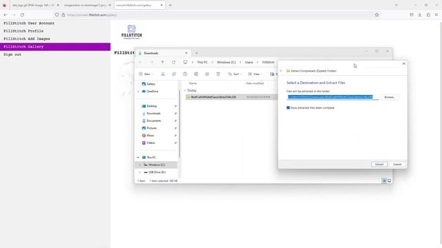 Free Embroidery File Converter, Embroidery Chart Maker, Embroidery File Manager: FillStitch! смотреть онлайн