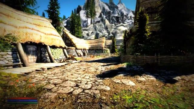 Skyrim SE - A Walk Through The Forest смотреть онлайн