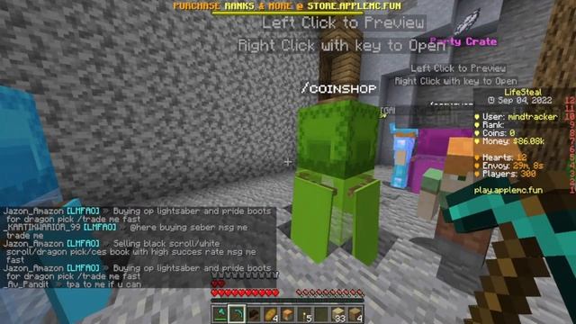 Unlimited FREE KEYS!! in Apple mc or FIRE MC | Apple mc minecraft server Hindi смотреть онлайн