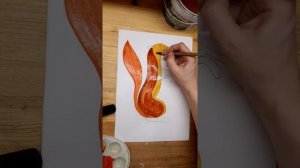 Рисуем Рикки-Тикки-Тави гуашью