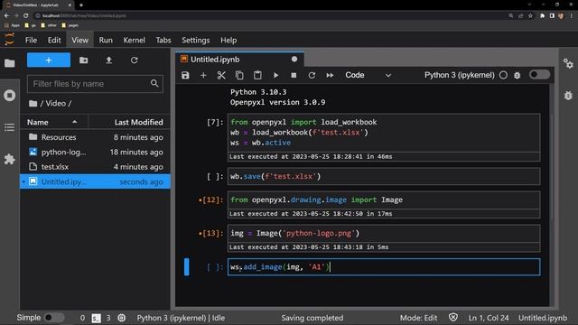 Openpyxl - Adding Images to an Excel Workbook with Python | Data Automation смотреть онлайн
