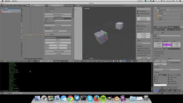 Blender Tutorial: Drivers смотреть онлайн