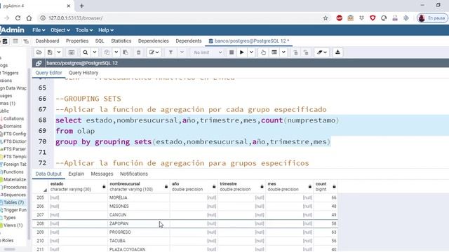 16 SQL | Consultas avanzadas | Operaciones OLAP смотреть онлайн