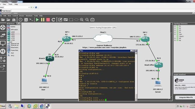 Generic Routing Encapsulation (GRE) смотреть онлайн