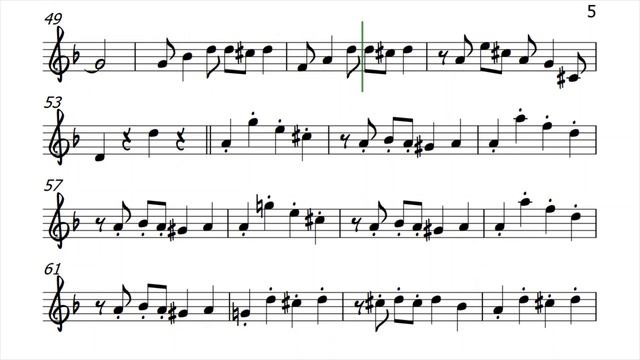 La Cumparsita F Horn Alto Recorder Sheet Music Backing Track Play Along Partitura смотреть онлайн
