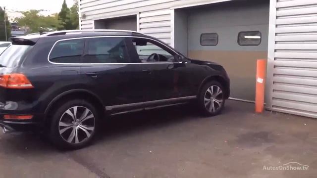 VOLKSWAGEN TOUAREG V6 ALTITUDE TDI BLUEMOTION TECHNOLOGY BLACK 2013 смотреть онлайн