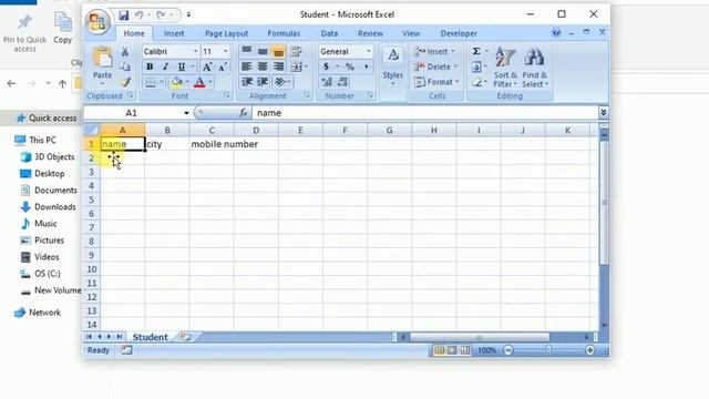 Create CSV File in Python 3.9.4 смотреть онлайн