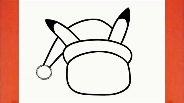 HOW TO DRAW CUTE CHRISTMAS PIKACHU смотреть онлайн