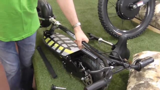 Электросамокат Eltreco Uber ES04 как сложить самокат смотреть онлайн