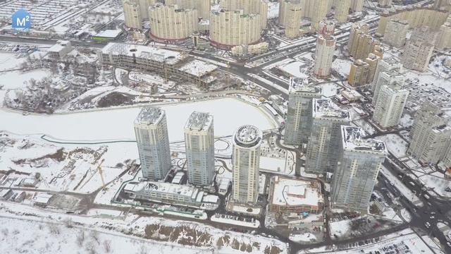 ЖК RiverStone на Днепровская набережная, 14, HD1440 смотреть онлайн
