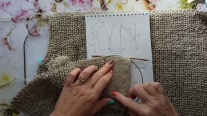 Кардиган с v-образным вырезом. Кардиган полупатентной резинкой с планкой. english subtitles