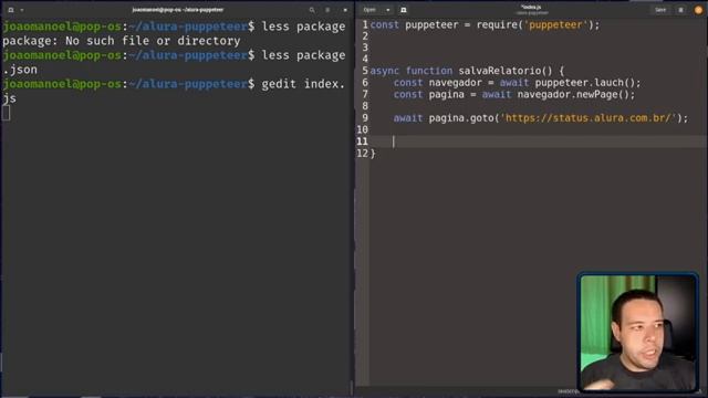 Automatizando tarefas no navegador com Puppeteer | #AluraMais смотреть онлайн
