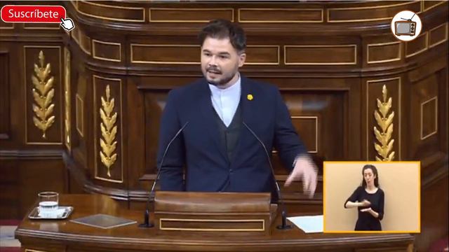 👉Gabriel Rufián HOY en el CONGRESO: "Voy a improvisar, como el señor CASADO (RISAS)" *Míralo* смотреть онлайн