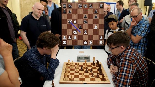 Jorden van Foreest vs Evgeny Tomashevsky | Razor-Sharp Caro-Kann Game | Lasker Memorial Blitz 2018 смотреть онлайн