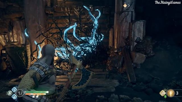 Фрея и точильный камень►God of War 4 PC смотреть онлайн
