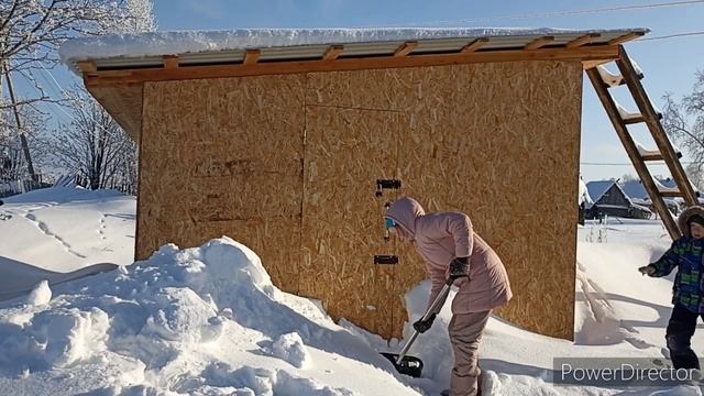 Один зимний сказочный день. Дом у реки. Карелия. Кемь. смотреть онлайн