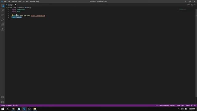 Coding to open the link to the browser in python | python script смотреть онлайн