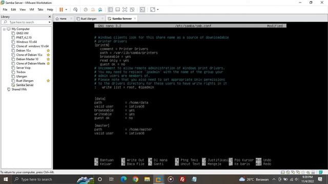 Tutorial Konfigurasi Samba Server di Debian 10 смотреть онлайн