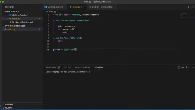 Comment créer une classe interface en Python смотреть онлайн