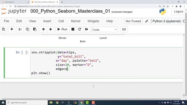 EP13 - Python - Seaborn - stripplot смотреть онлайн