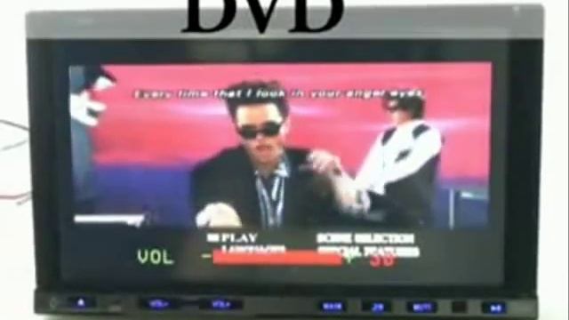 7" Touch Screen DVD/CD/SD/USB/TV/FM Car Player - 2 DIN смотреть онлайн
