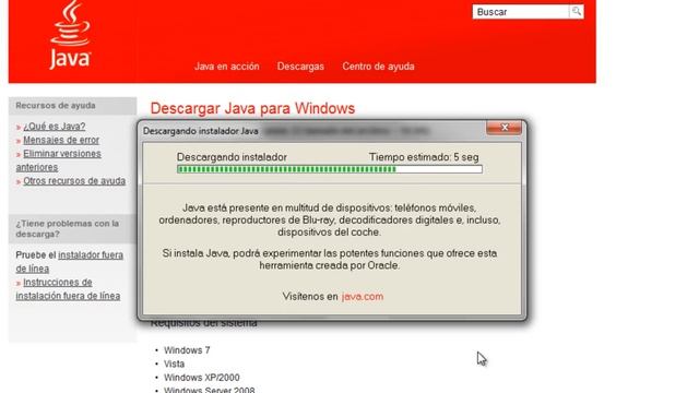 Soporte Técnico - Instalación de la Máquina Virtual de Java en Internet Explorer смотреть онлайн