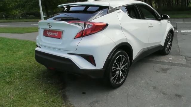Toyota C-HR 1.2 EXCEL finished in White Pearl Cs ,video walkaround ! смотреть онлайн