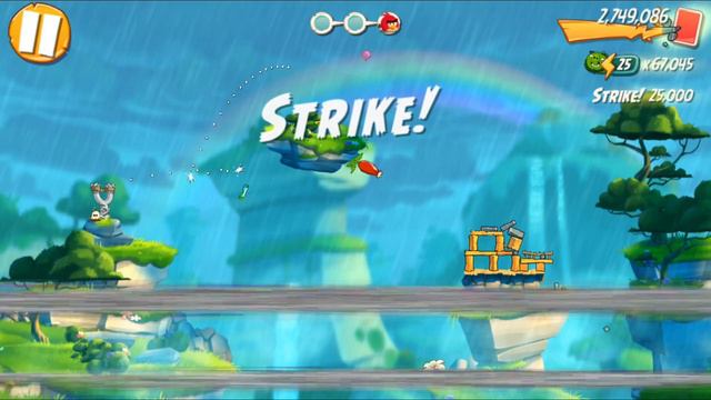Angry Birds 2 - Daily Challenge Bomb's Blast! BIRDIE! (2-3-4 Rooms) смотреть онлайн