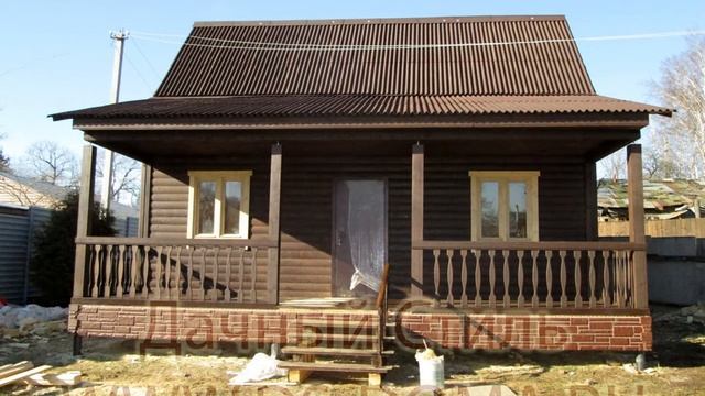 Строительство брусового дома под ключ. смотреть онлайн