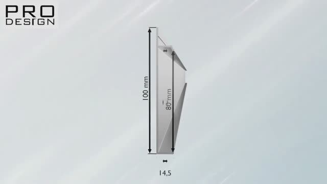 Скрытый плинтус Pro Design Universal - разновидности и советы по установке смотреть онлайн