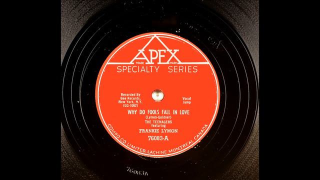 Why Do Fools Fall In Love - by Frankie Lymon And The Teenagers_[c.1956.]_[Original 78 R.P.M. Album] смотреть онлайн