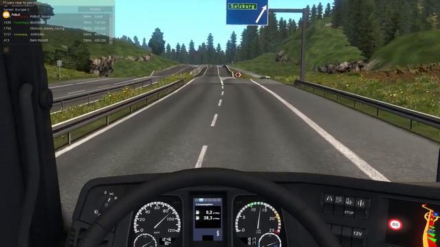TruckersMP. Покатушки. Музыка + чат. смотреть онлайн
