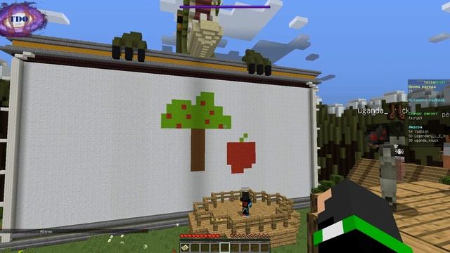 #7 [Let's Play по Minecraft на сервере TeslaCraft. Утиная нарезка]